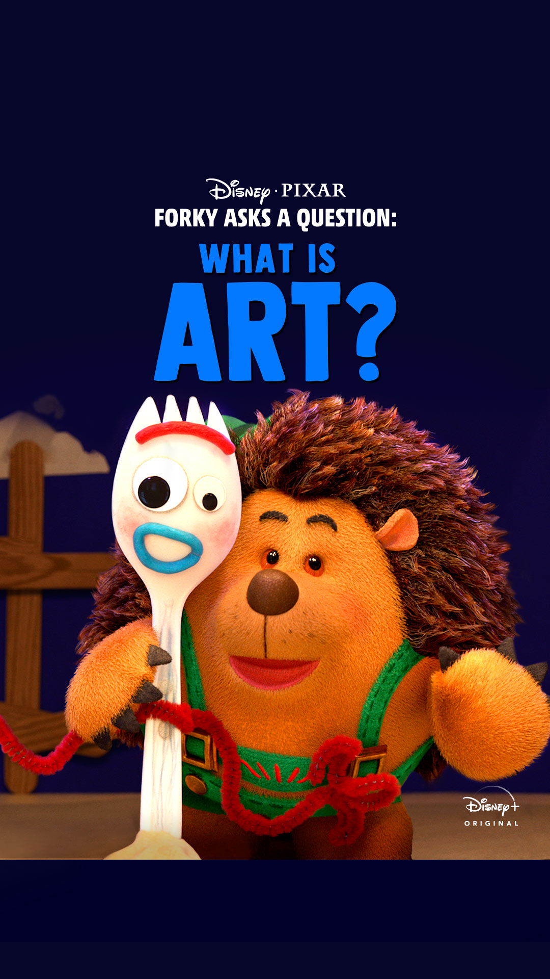 Forky Asks A Question: What is a Pet? full movie. Kids film di Disney+.