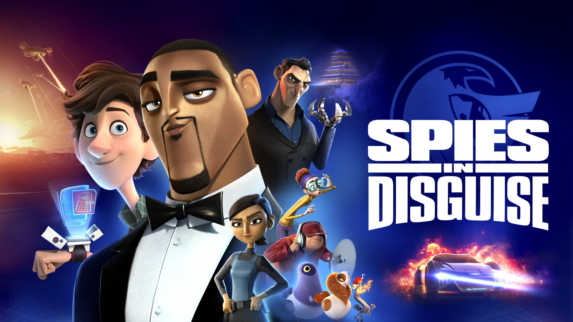 Spies in Disguise on Disney+ Jordan | English Korean Spanish Castilian ...