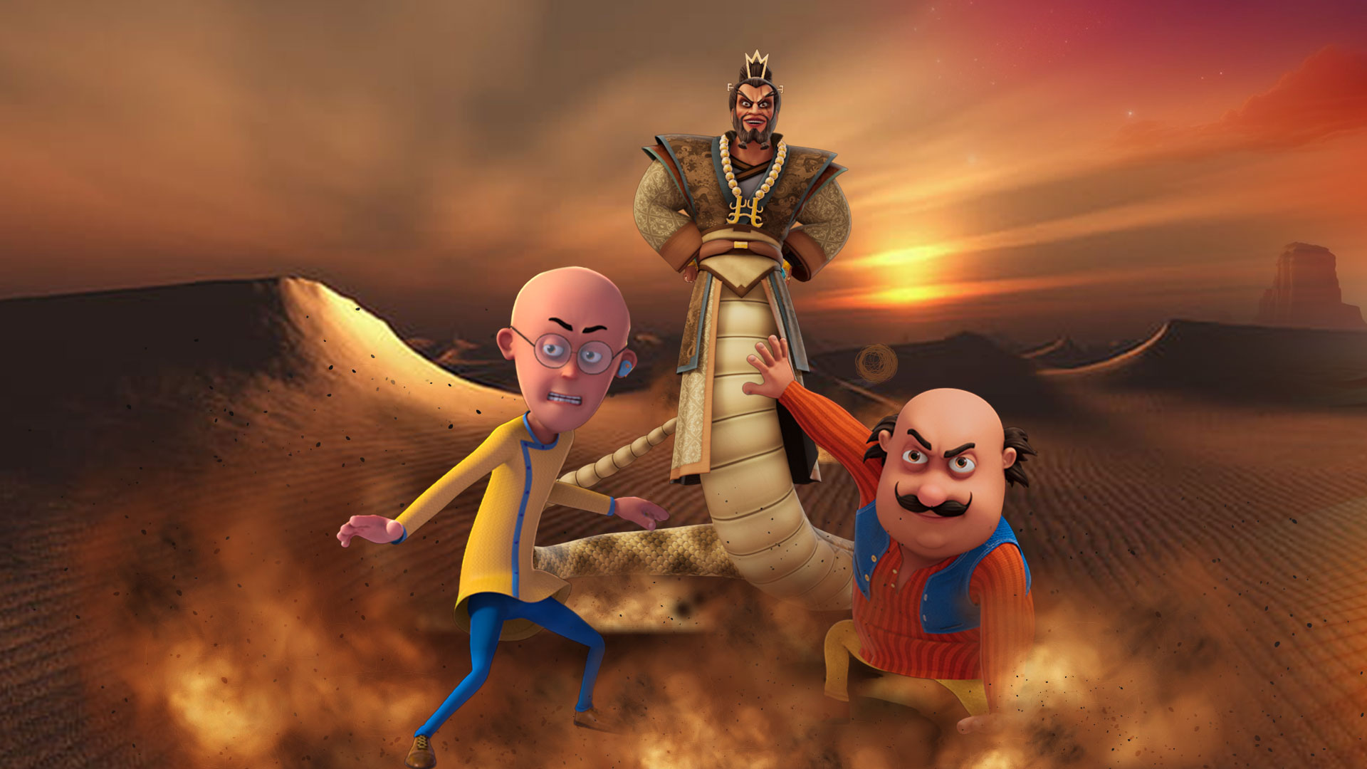 Motu Patlu And Mission Kung Fu Kid - JioHotstar