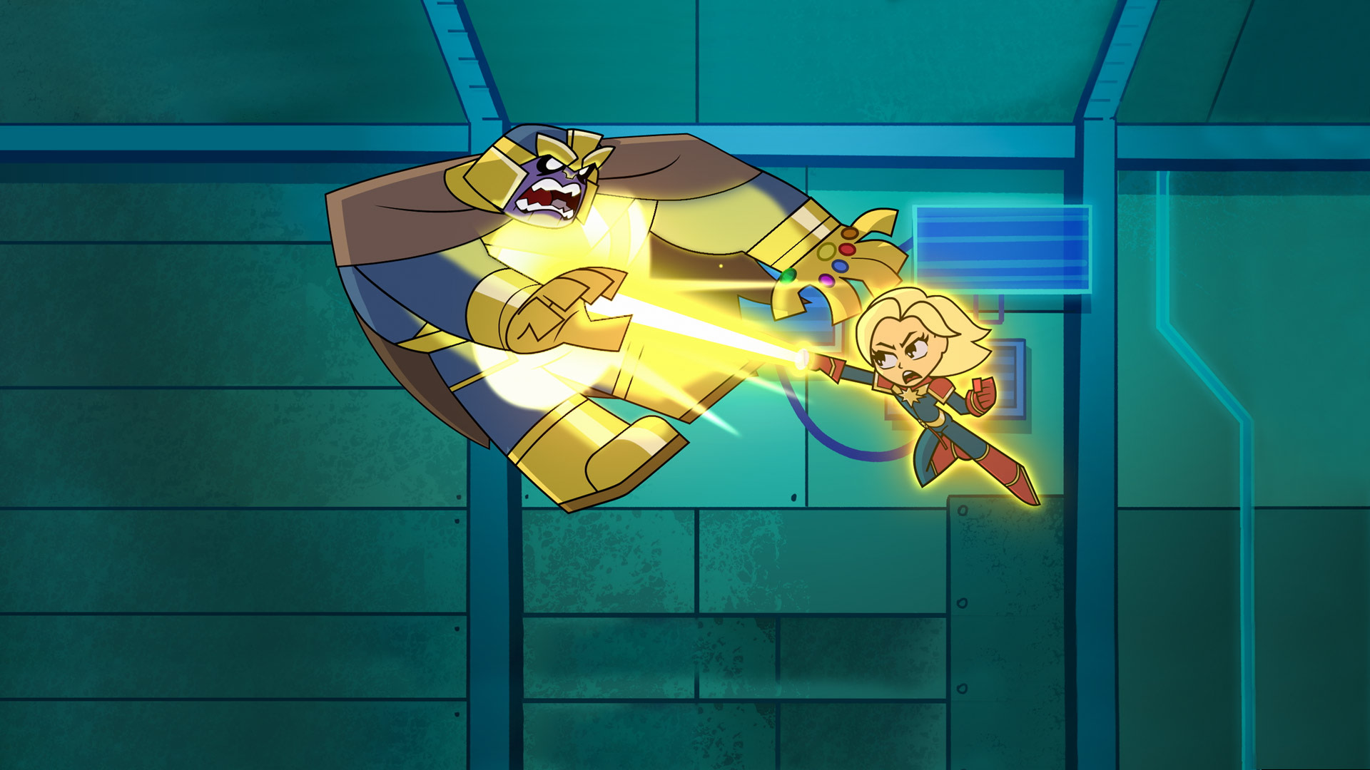 Marvel Battleworld Mystery of the Thanostones on Disney+ United Arab