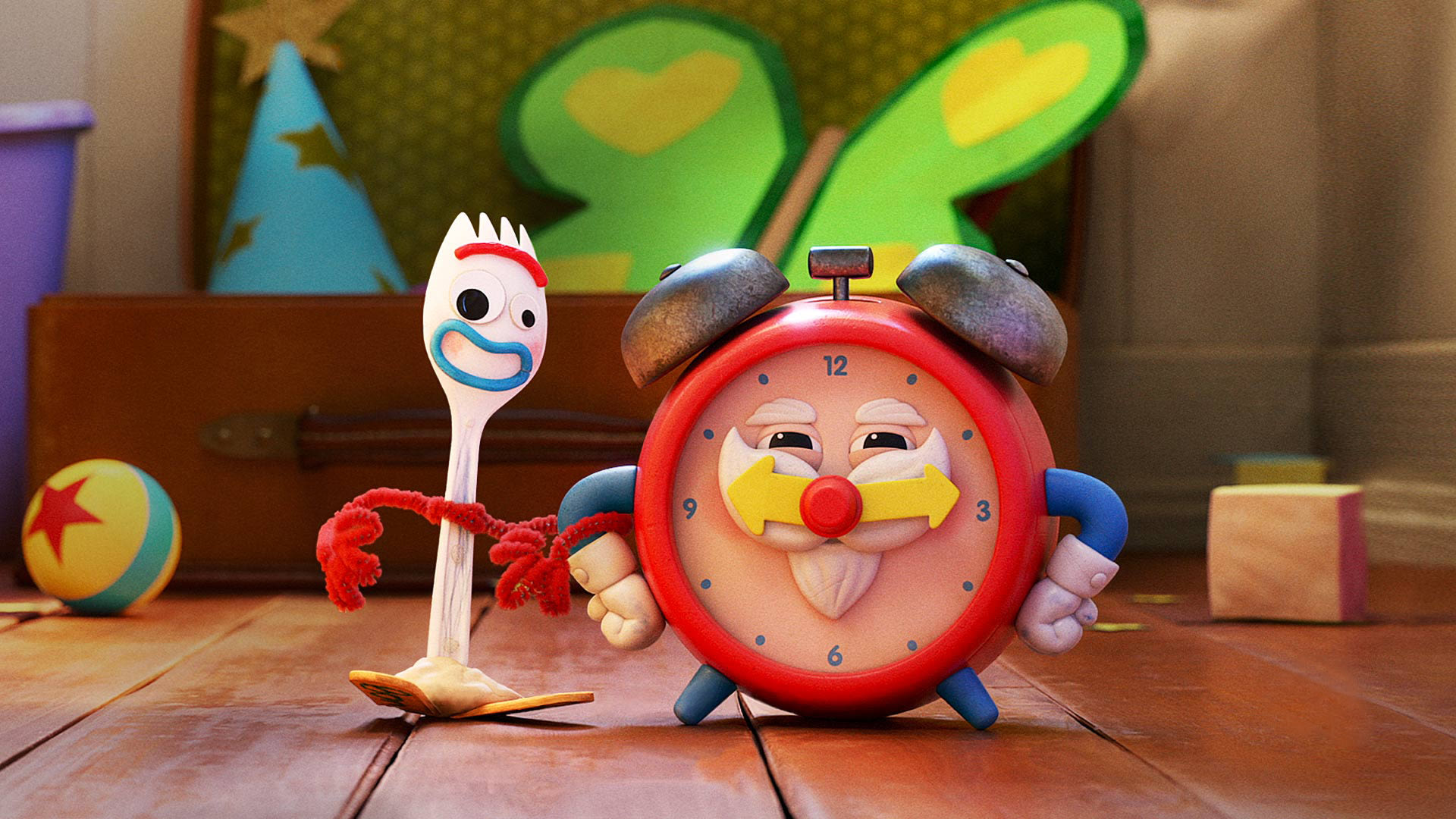 Forky Asks a Question: What is Time? on Disney+ Jordan | English Arabic  (Classical Egyptian) Arabic (Modern Standard) Spanish Castilian (European)  Spanish (Latin America) French (Parisian) Italian German Portuguese  (Brazil) Portuguese (European)