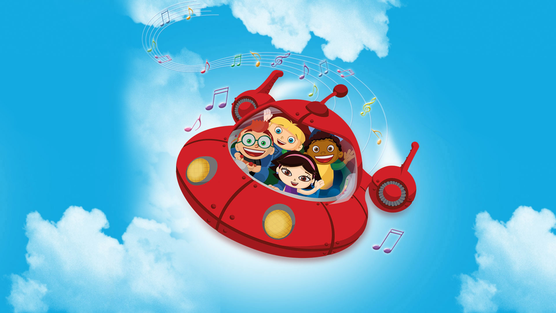 Little Einsteins on Disney+ Palestine Arabic (Modern Standard