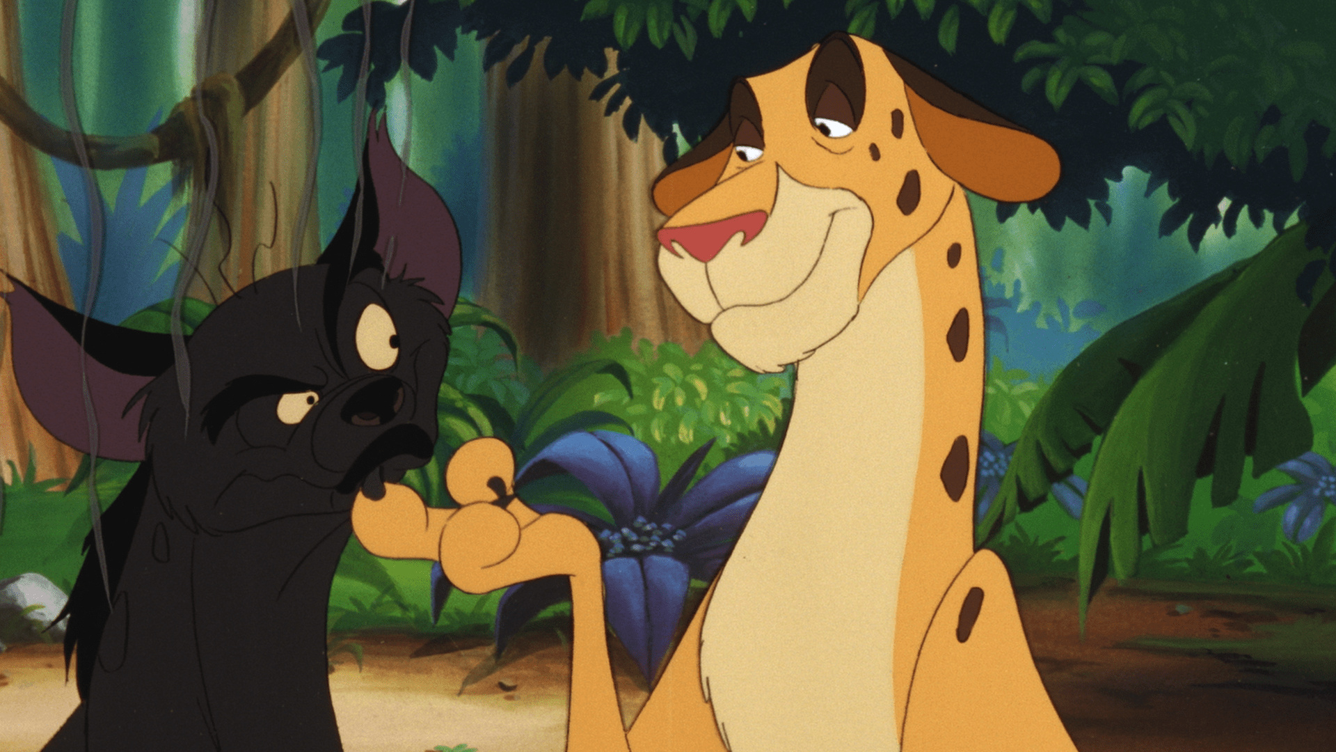 The Lion King's Timon & Pumbaa on Disney+ Iraq | English Cantonese ...