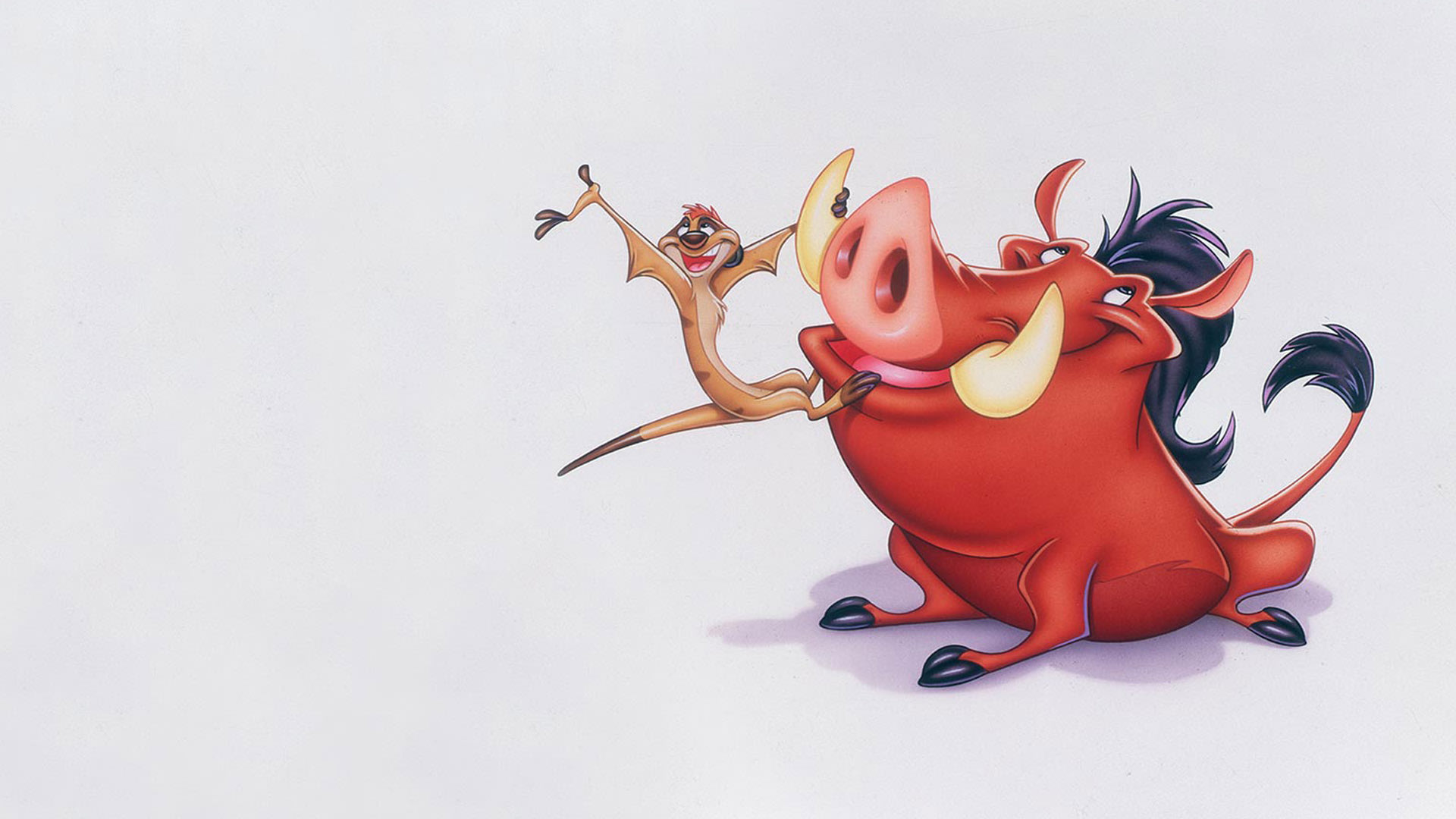 Lion King Characters Timon And Pumbaa