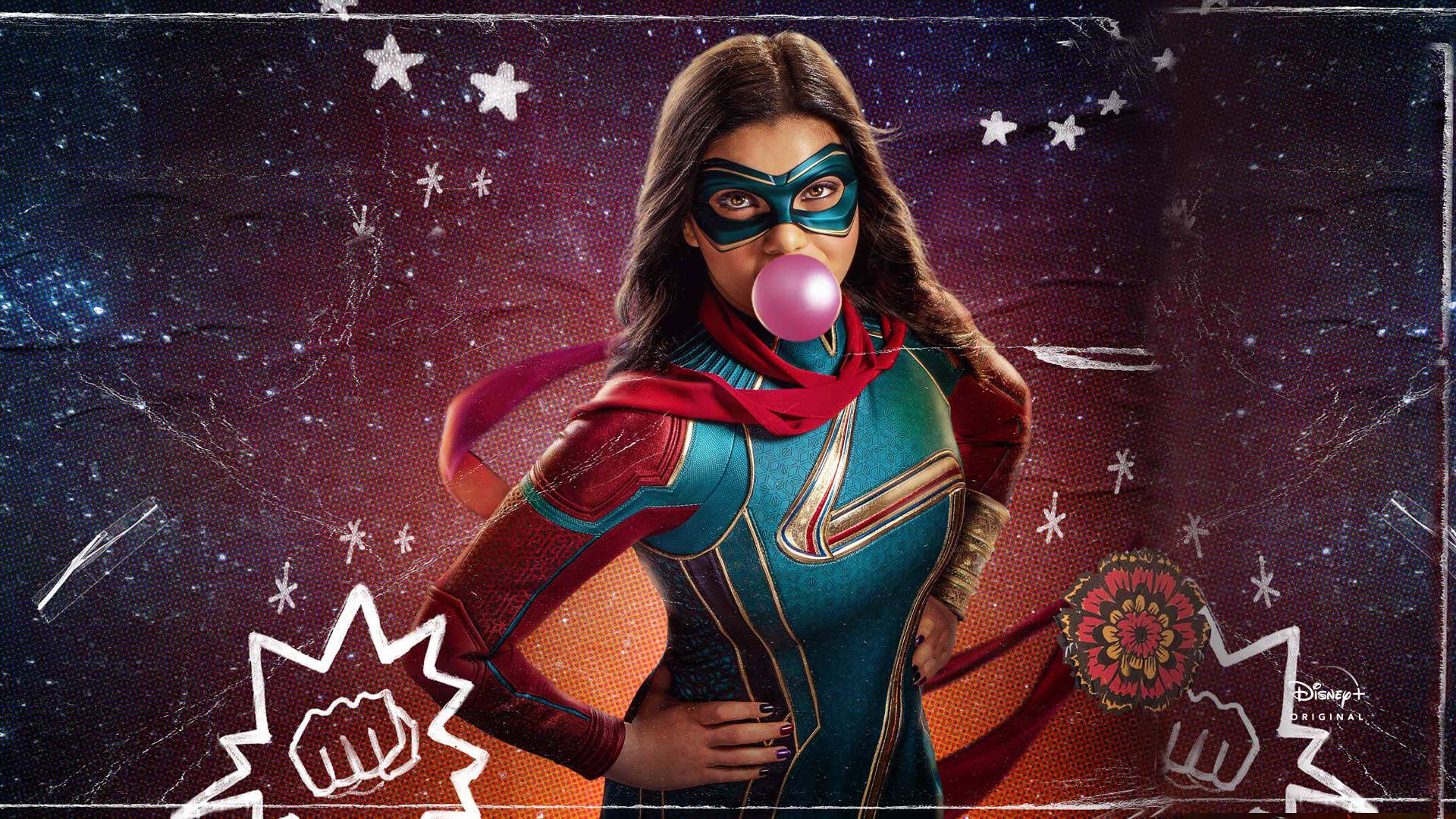 Ms. Marvel Action Super Heroes Fantasy Series, now streaming on Disney+ ...