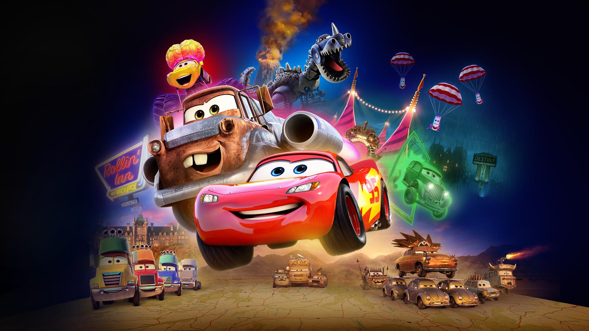 Watch Cars on the Road  Online on Disney+ Libya