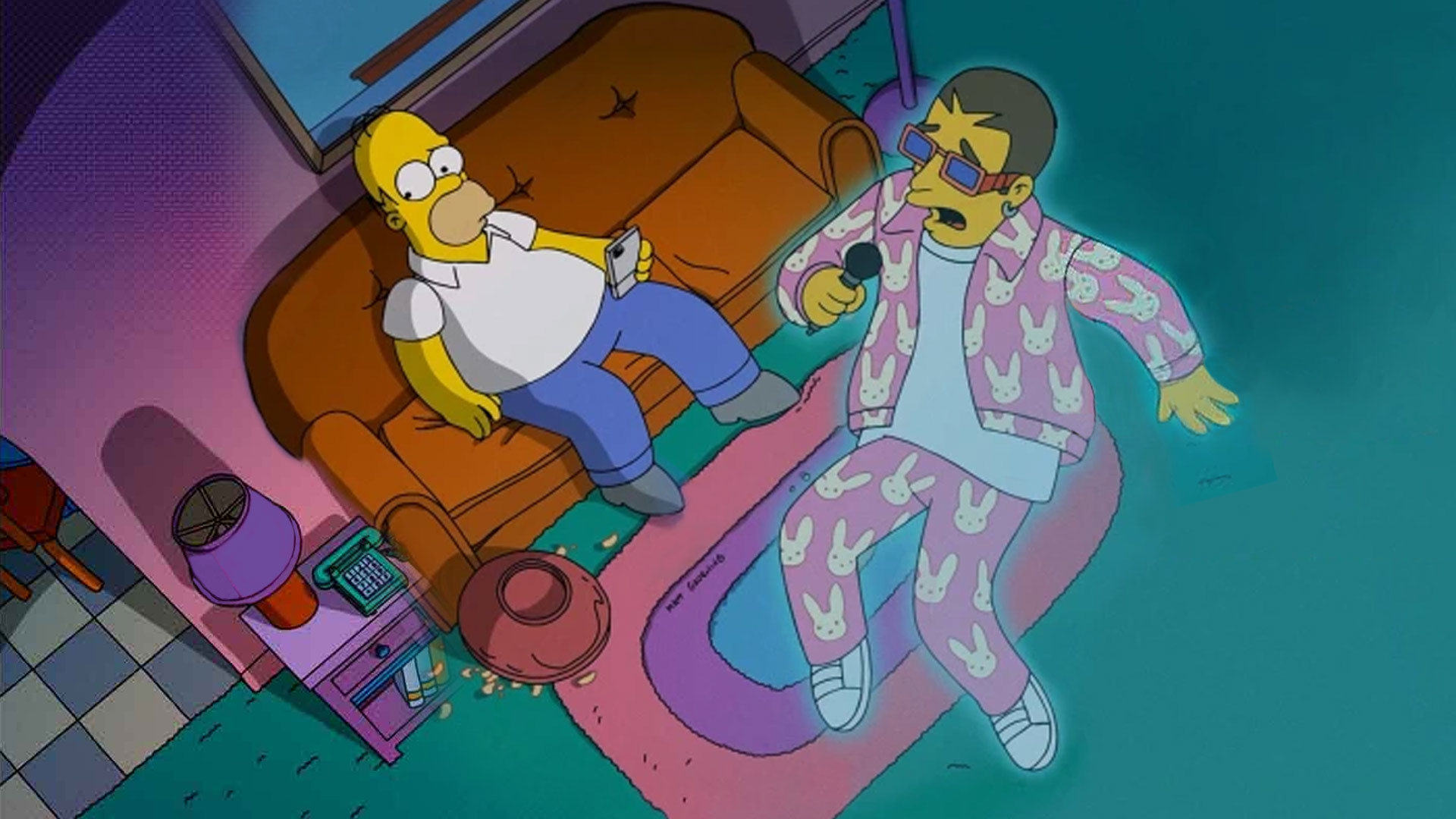 The Simpsons X Bad Bunny - Te Deseo Lo Mejor (Short) - Disney+ Hotstar