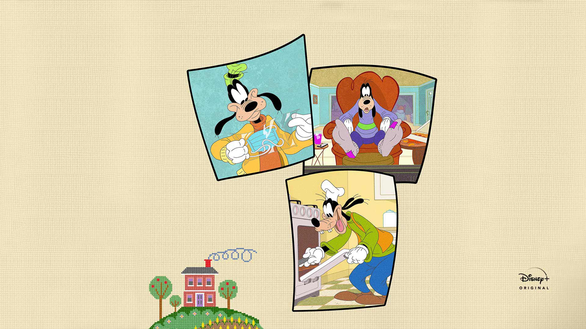 Disney Presents Goofy in How to Stay at Home Family Kids Series, now ...