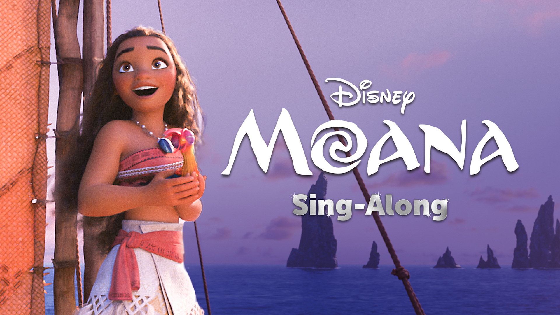 Moana Sing Along on Disney Jordan English Fantasy Animation Musical Action Adventure MOVIE