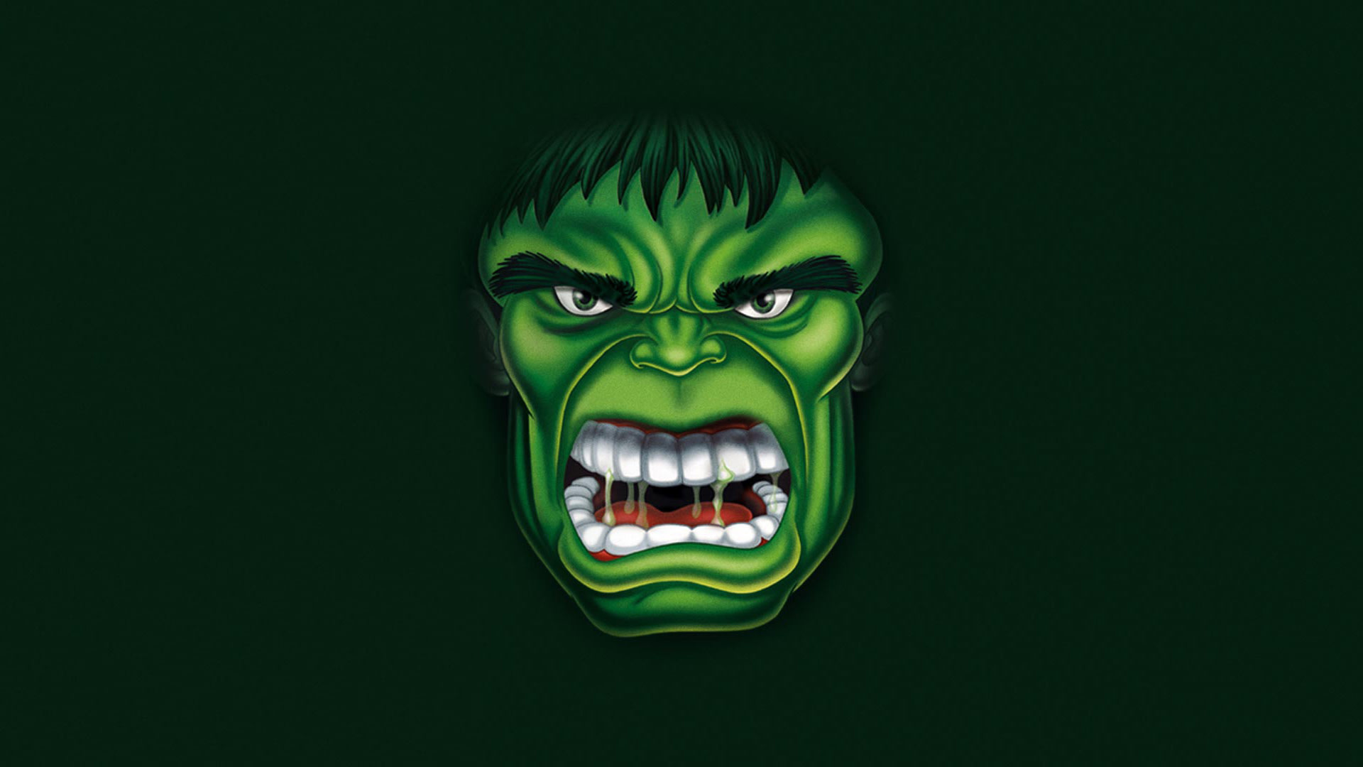 incredible hulk face wallpaper